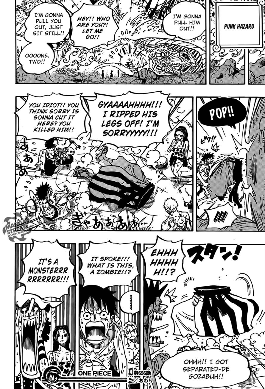 One Piece Chapter 656 17